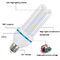 Luce stabile del cereale di watt LED di Multichip 12, lampadina di vetro della pannocchia di granturco di Dimmable LED